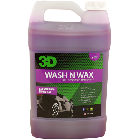 3D Wash N Wax - 1 Gal