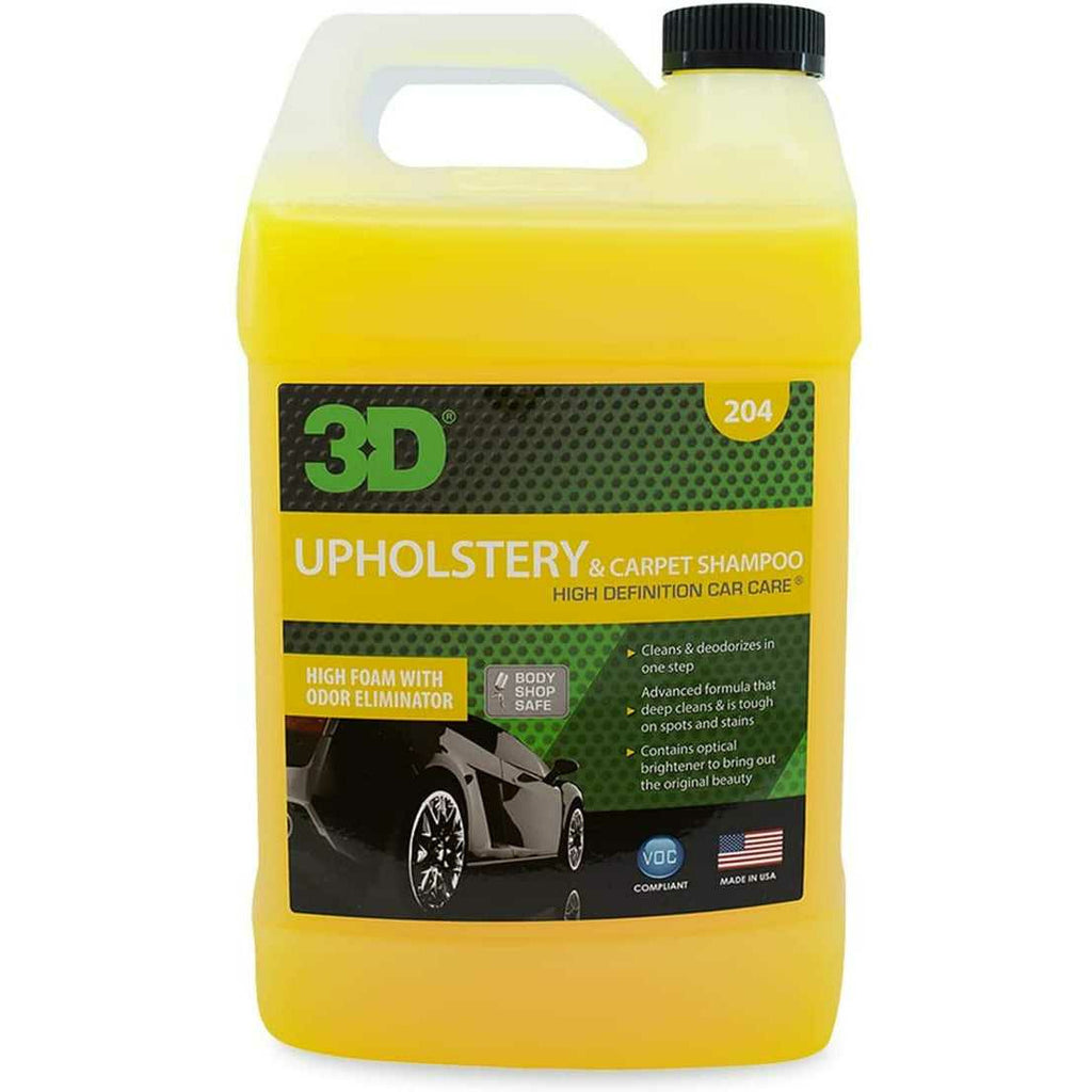 3D Upholstery & Carpet Shampoo - 1 Gal